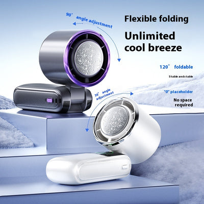 New Ice Pack High-Speed Handheld Eletirc Fan